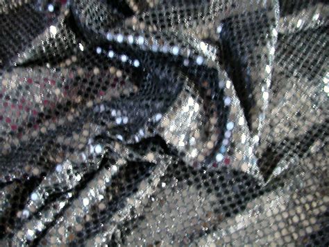 black metallic knit fabric|black metallic armor material.